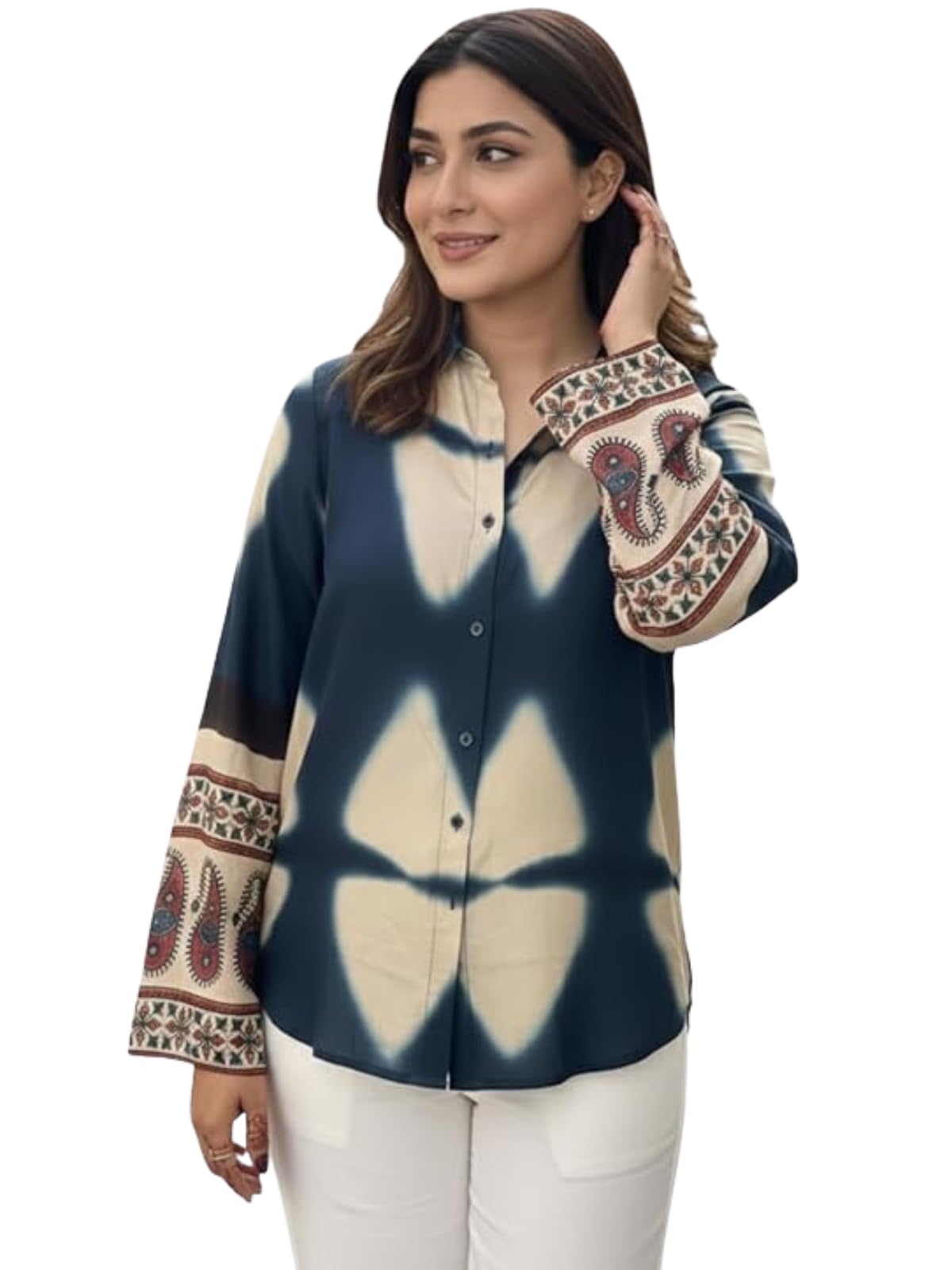 greciilooks Women Western Formal Shirts for Women Office Wear-picture-18