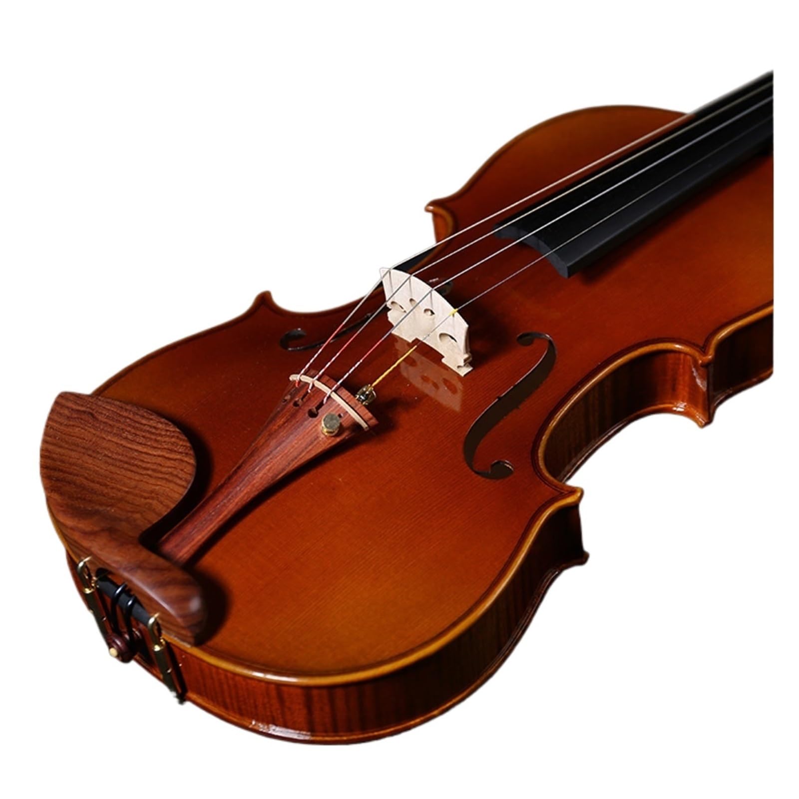 Ręcznie Wykonany Pełnowymiarowy Instrument Skrzypcowy Solo Z Klonu Instrumenty Strunowe Skrzypcowe(Rosewood 3/4)