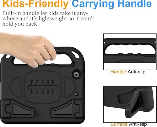 Miniatura 4 de BMOUO Funda para iPad Mini 1 2 3, iPad Mini 1/2/3 Funda para niños - Protector de pantalla integrado, a prueba de golpes, ligera, cubierta dura