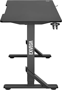 EXVEGA Neo Manuel Yükseklik Ayarlı Rgb Oyuncu Masası