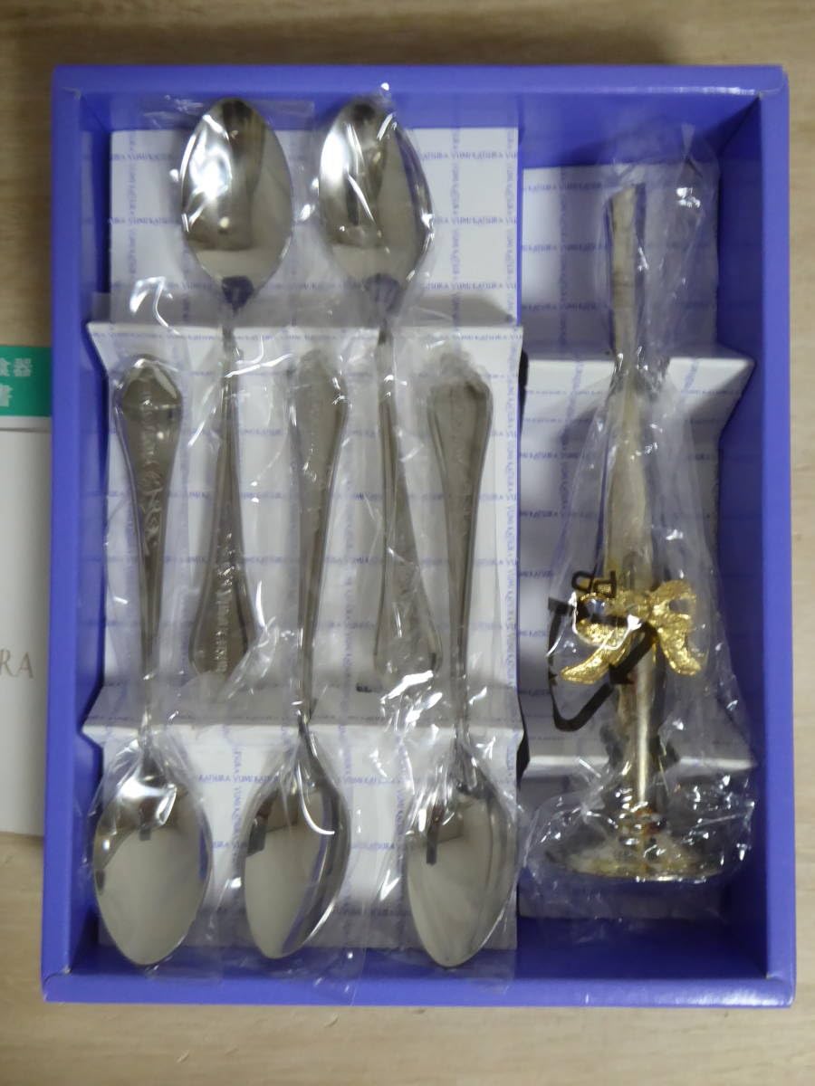 スプーン フォーク  他　桂由美  カトラリー キッチンセット　5客セット 桂由美 スプーン 5本セット 新品 - メルカリ