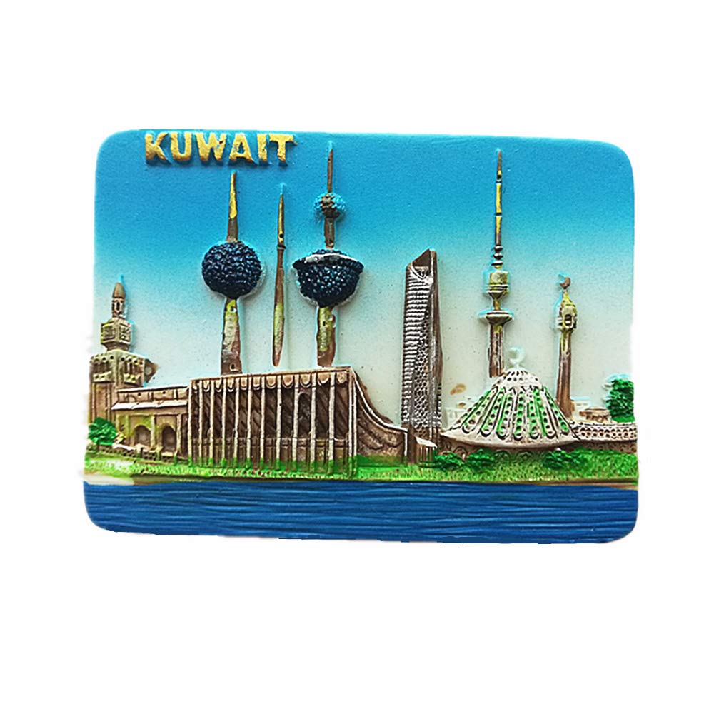 Muyu Magnet Souvenir 3D Kuwait fridge ,Home & kitchen decoration Kuwait refrigerator