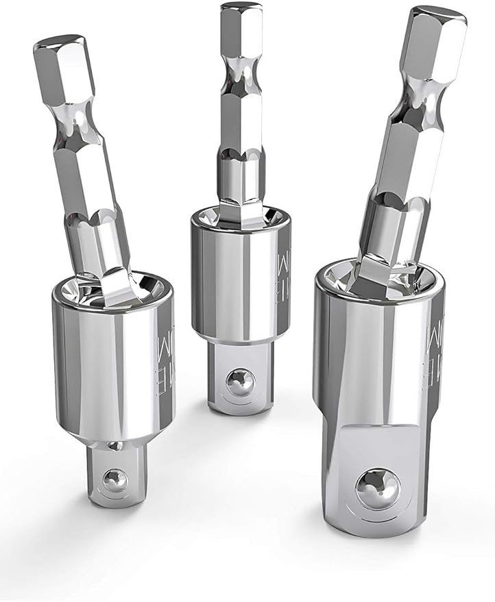 Tools Sockets 1pcs connector 360 degree swivel universal joint head