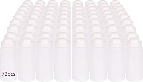 Juego de saleros y pimenteros, 72 unidades, sin BPA, plástico a prueba de fugas para cocina, hotel y barbacoa