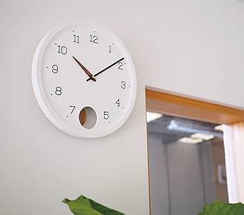 Amazon.co.jp: インターフォルム 掛け時計 振り子時計 CL-4222
