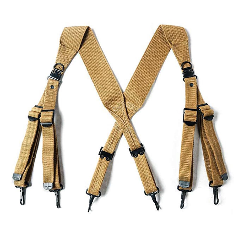 M1936 X-Type Shoulder Strap WWII US M36 Canvas Sling Men's Outdoor Combat Equipment Replica WW2 Gear Webbing