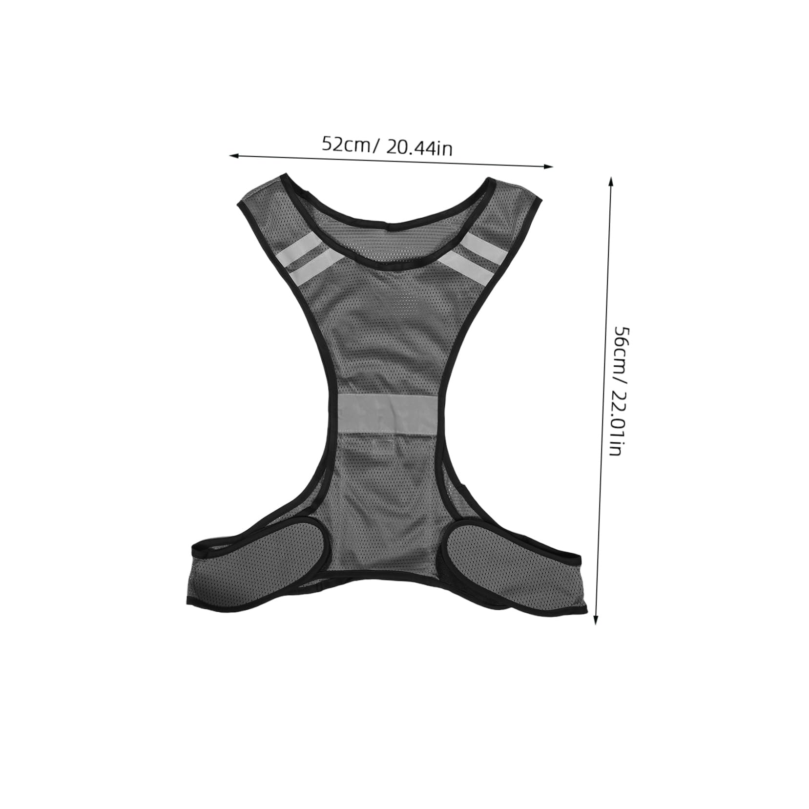 Mipcase High Visibility Reflective Vest for Night Running and Cycling Durable Mesh Breathable and Comfortable Safety Gear for Jogging and Outdoor Activities