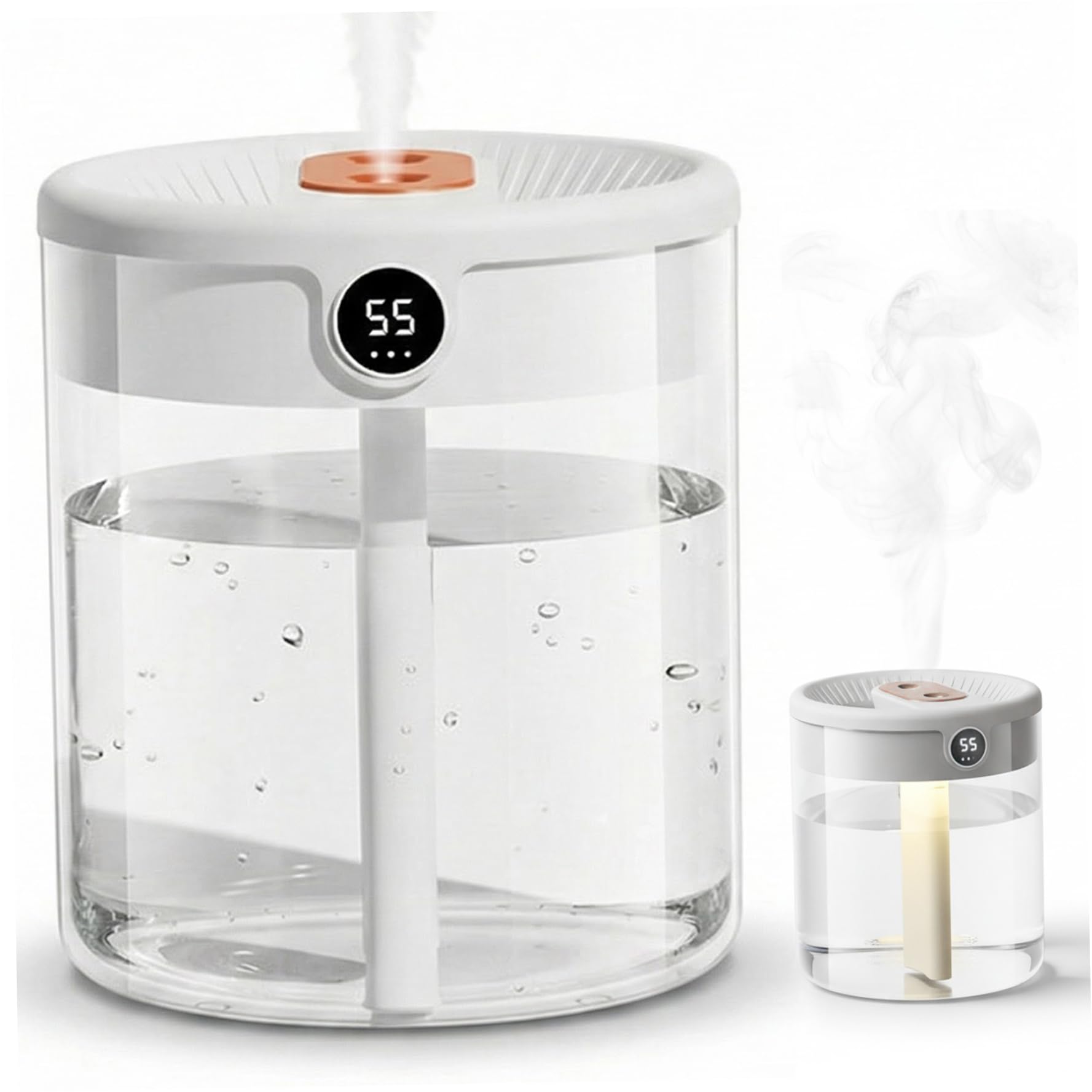 Humidificateur d'air silencieux 36dB brume fraîche 2L