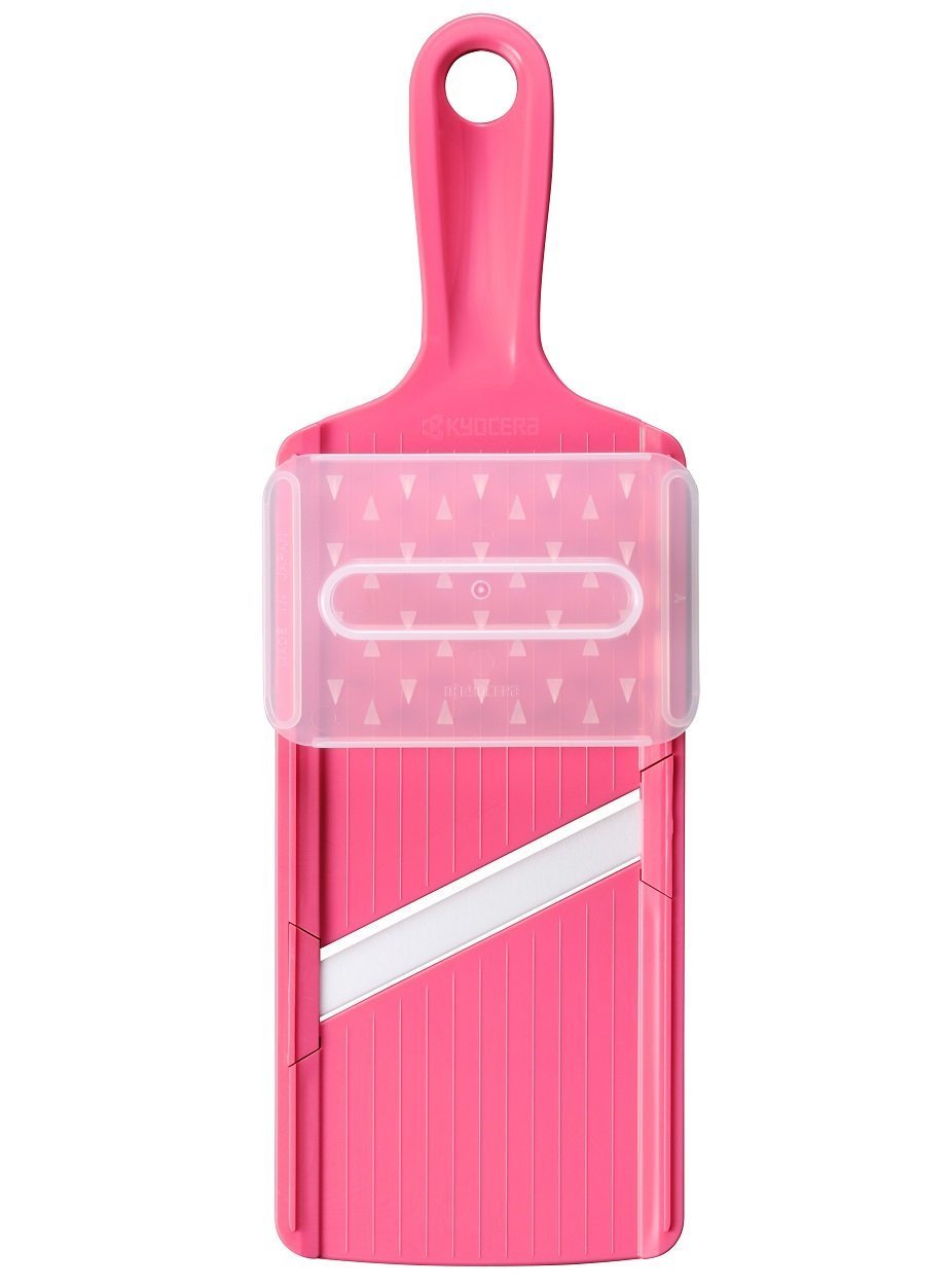 Pink ceramic Kyocera slicer (w/safety device) CSN-10PK (japan import)