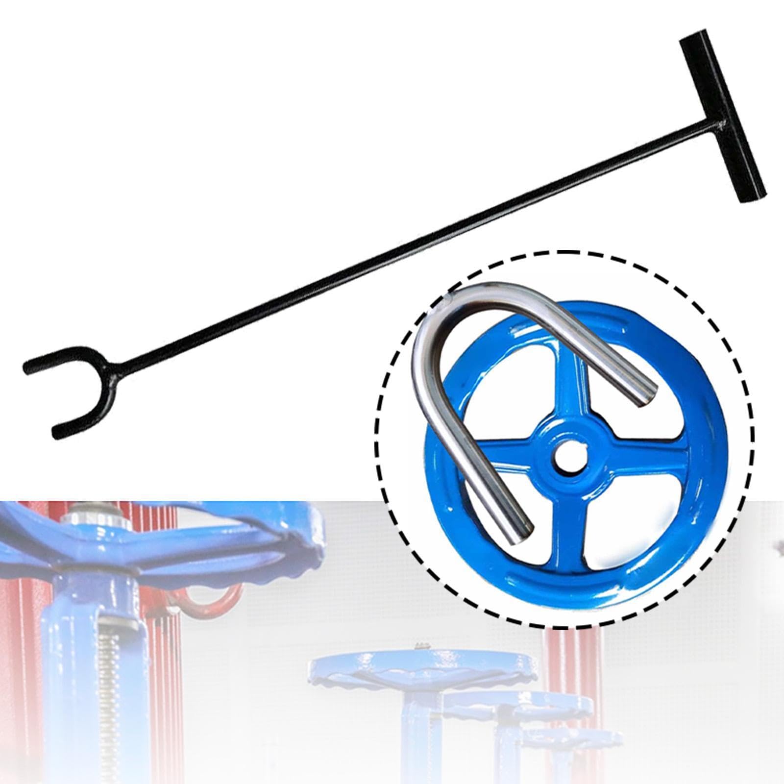 Herramienta para Abrir Válvulas de Medidores de Agua, Llave de Reparación de Plomería Que Ahorra Mano de Obra, 60cm