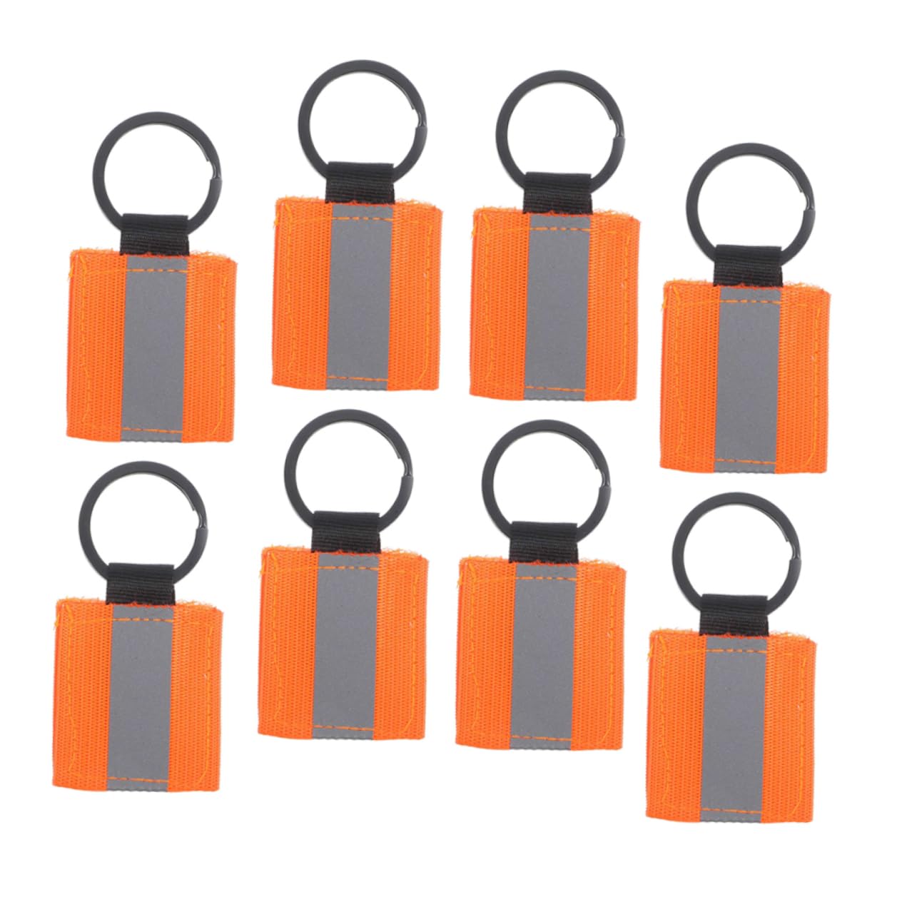 Amazon | Kisangel 両面反射キーホルダータグ 子供用取り外し可能キー