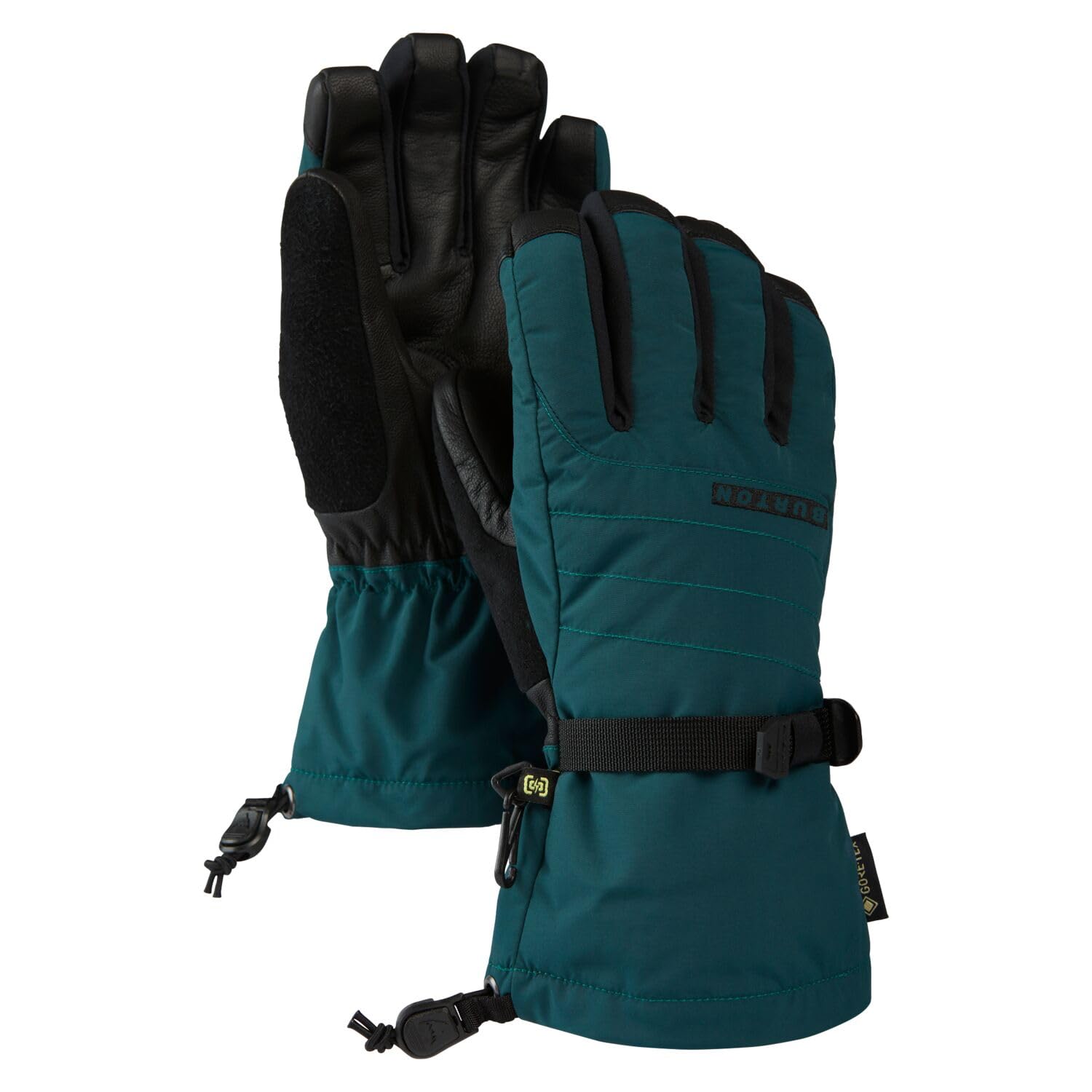 Burton - Damskie rękawiczki narciarskie/śnieżne Gore-tex Deluxe Deep Emerald - Damskie - Rozmiar XS - Zielone