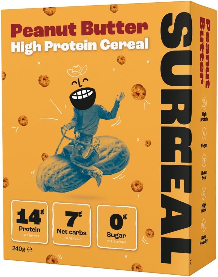 Surreal Peanut Butter High Protein Cereal, 240g