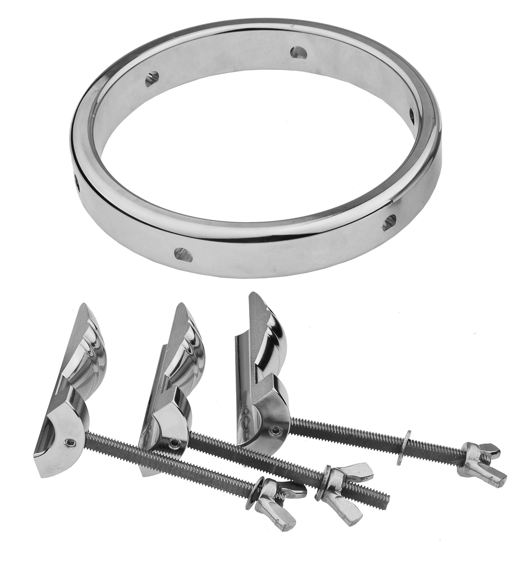 Anal Dilatateur Vaginal Anal Stretcher Creux Écarteur Anal Plug Anal Spéculum Réglable Sex Toy Fesses Métal Anal Expander SM Sex Toys pour Hommes Femmes (Haut + Court)