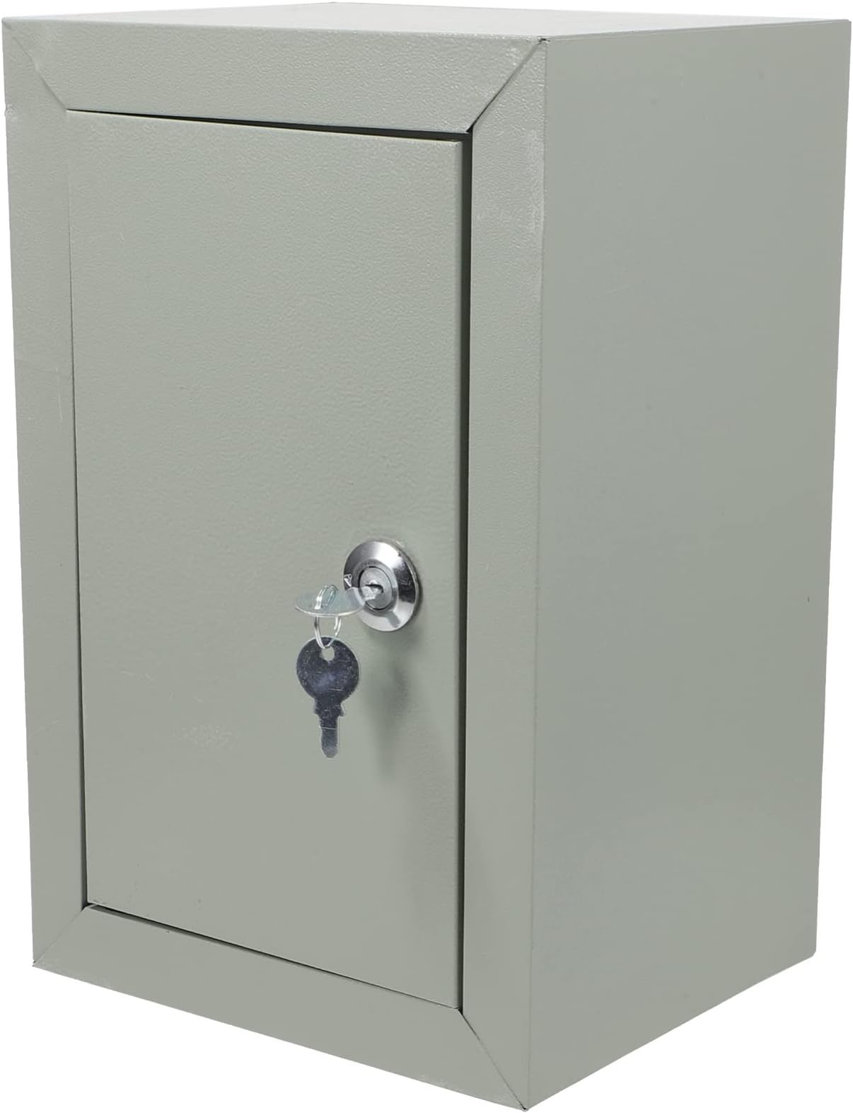 Angoily Outdoor Waterproof Electric Box 12X8X6 Inch Lockable Metal Junction Box Weatherproof Electrical Enclosure for Industrial and Home Use