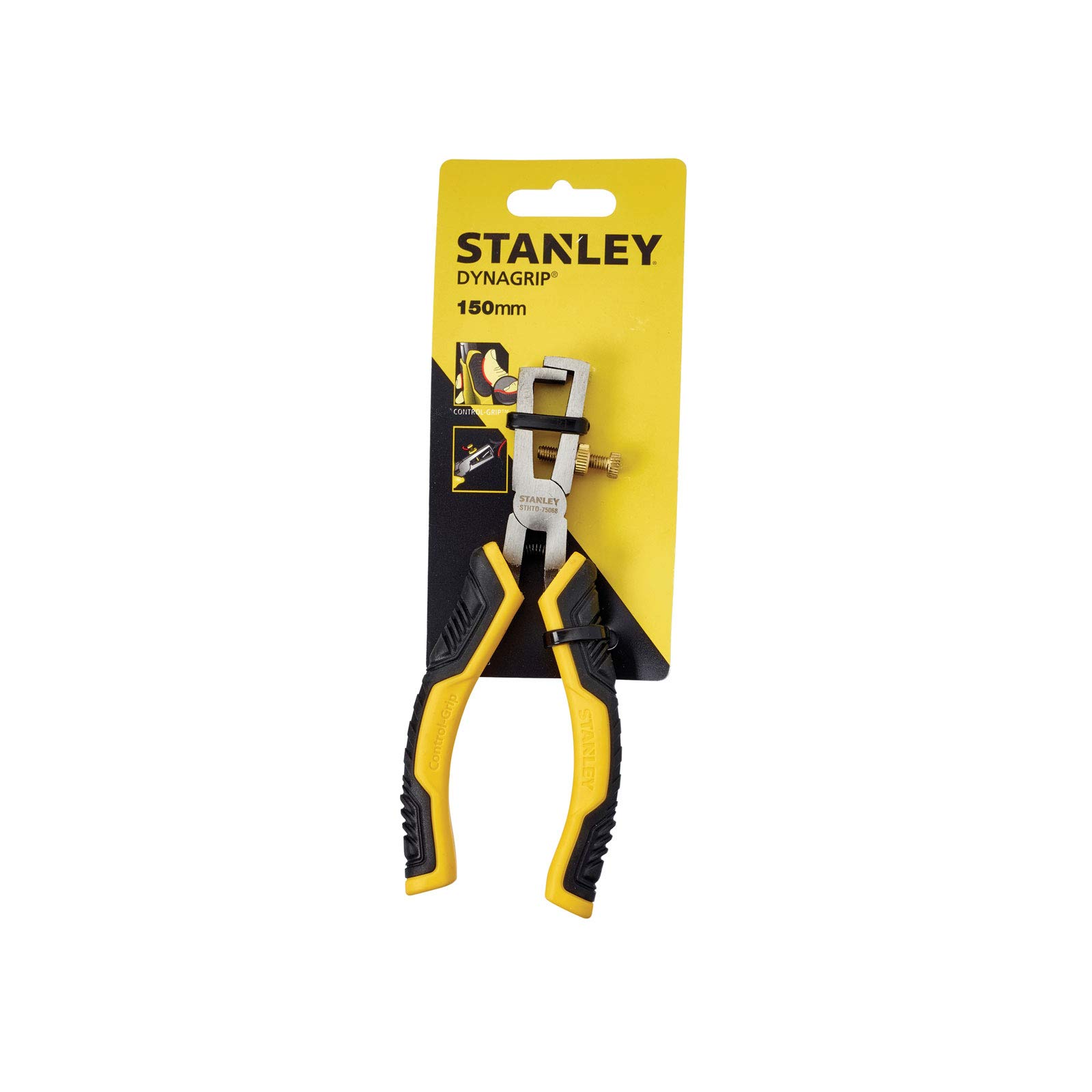 Pinza Universale STANLEY 180mm - In Acciaio Forgiato, Con Impugnatura Ergonomica E Becchi Sottili