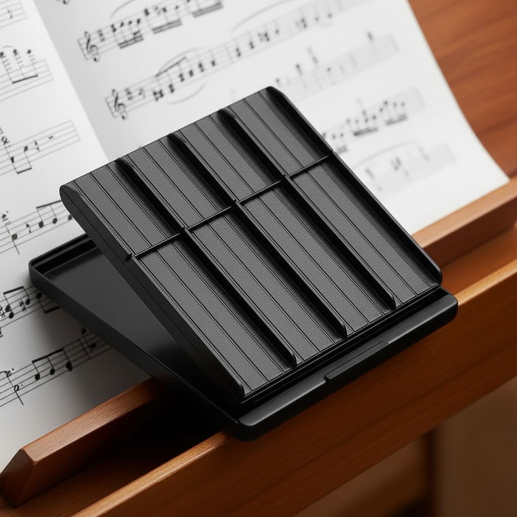 Custodia per Ance in ABS, Nera, Capacità per 8 Ance, Impermeabile, Resistente agli Urti, per Clarinetto e Sassofono
