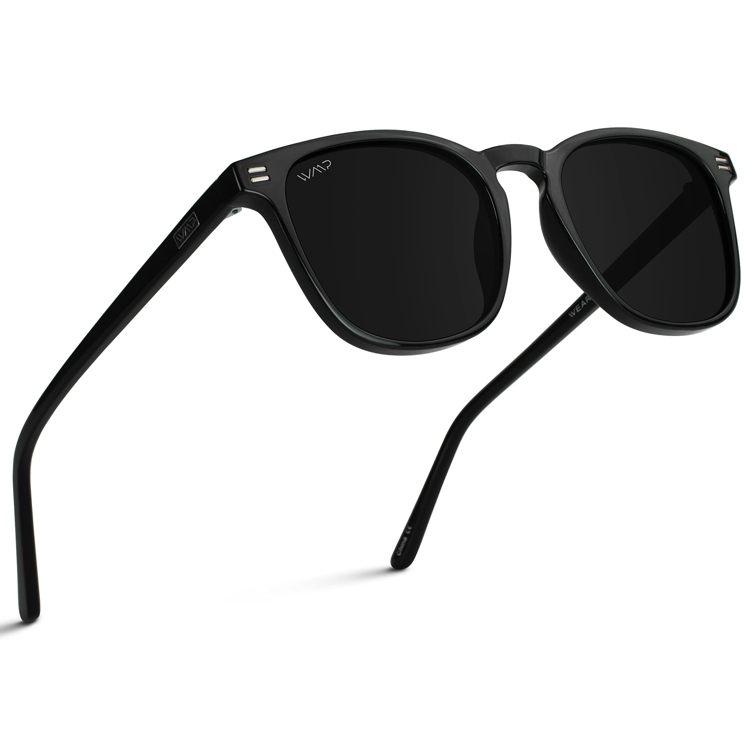 WearMe Pro Polarized Modern Rounded Square Men's Sunglasses