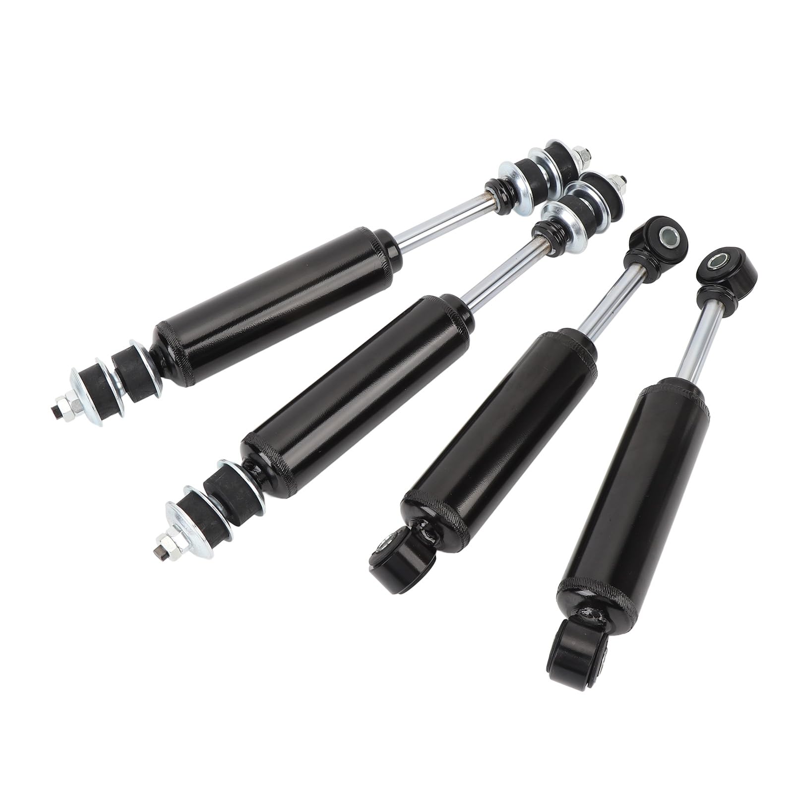 Naroote Kit Ammortizzatori per Carrello da 4 Pezzi Set Anteriore Posteriore Durevole per Auto da Club Adatta per DS Elettrico e Gas Precedente - Costruzione in Metallo