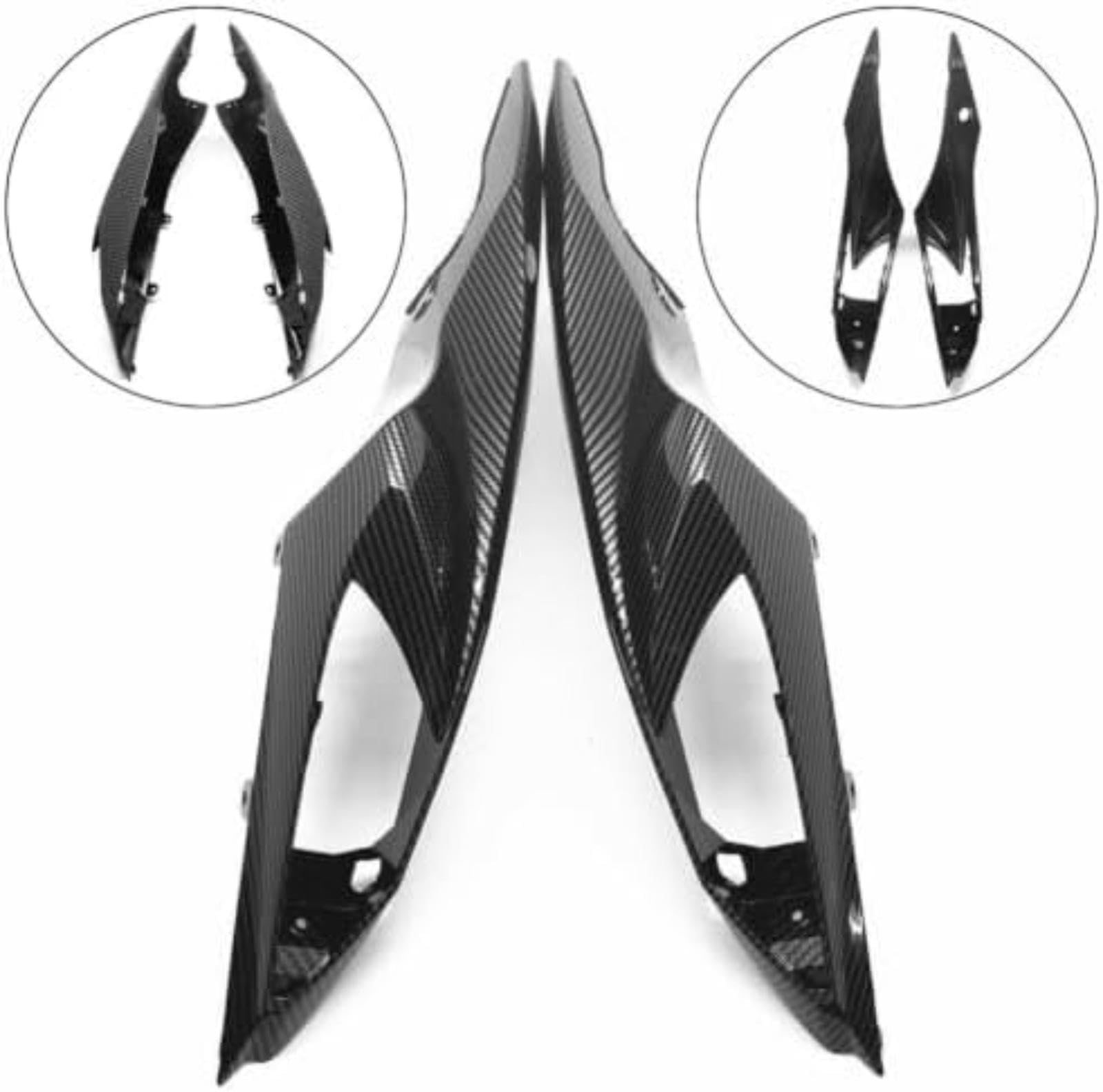 Panel owiewki tylnej, dla SUZUKI, Gsxr 600, dla 750 2011-2022 Wzór włókna węglowego Nielakierowana Strona ABS, dla siedzenia, Osłona Części zamiennej Śruba mocująca Osłona panelu Osłona