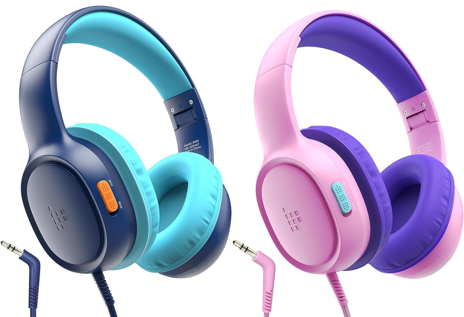 Tronsmart KH01 Auriculares para Niños Plegables 85/93dB HD Estéreo 3,5mm