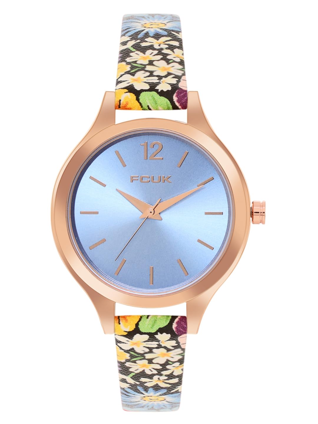 FCUK Analog Blue Dial Womens Watch-FK00032A (B0CM6DCMKW) Amazon Price History, Amazon Price Tracker