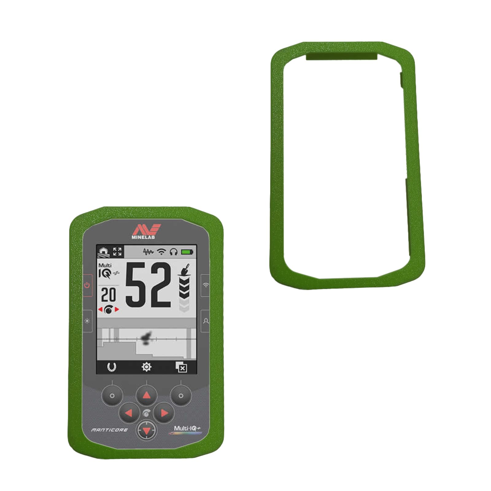 Control Box Bumper Protective Cover for Minelab Equinox Manticore PLA Material