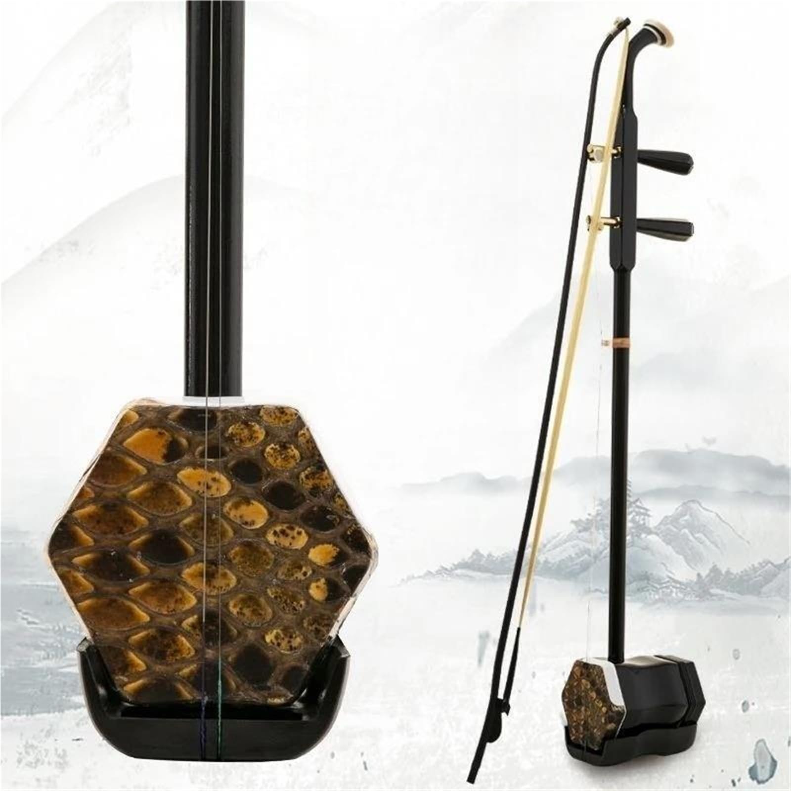 Erhu Erhu Suona Professionalmente Strumenti A Corda | La forma del tubo esagonale migliora la risonanza e la suonabilità.(Copper)