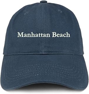 Trendy Apparel Shop Manhattan Beach Embroidered Brushed Cotton Cap