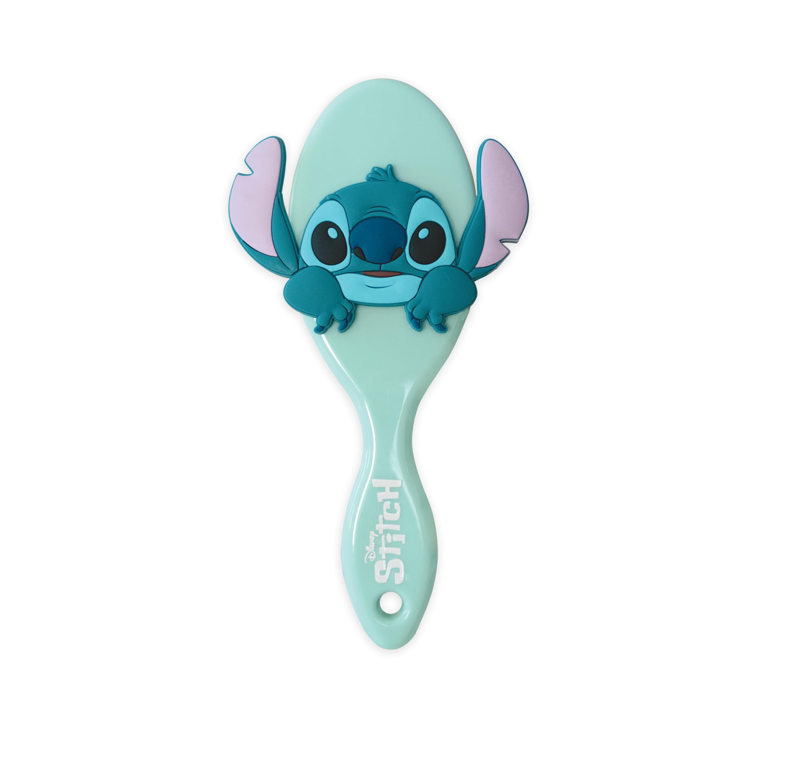 Disney STITCH Lilo & Stitch Detangling Hair Brush - Soft Flexible Bristles - Gentle Styling For Children - Practical and Sturdy Size - Hair Styling Accessory, Official Product Disney