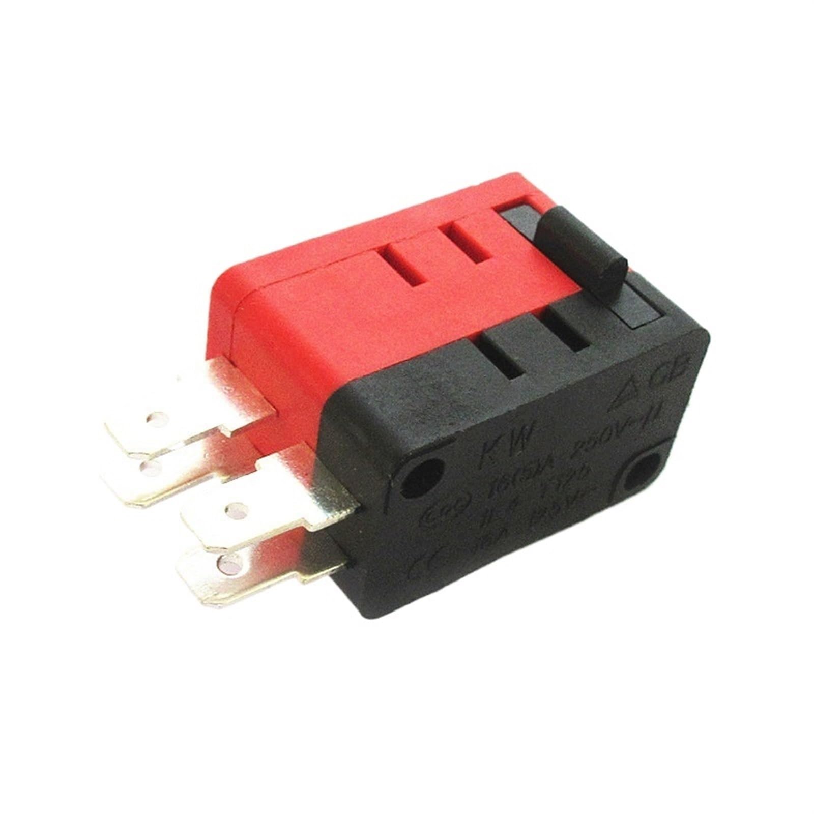 JNURGWLYH 5PCS 20PCS Double Microswitch Silver Contact Limit Mini Switch Pin 4.8mm 16A 250V V-15-2C25(5PCS)