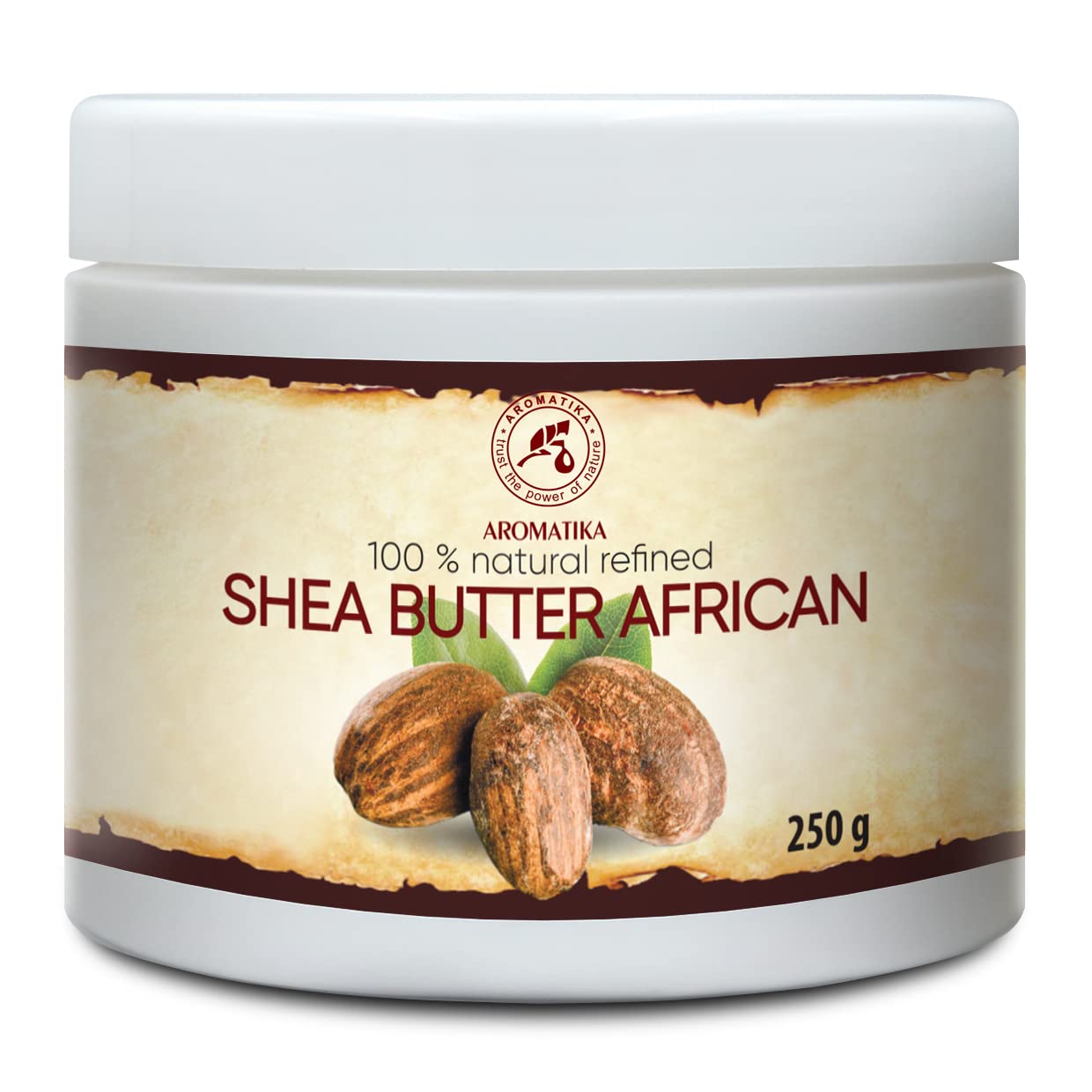 Sheabutter 250g - Butyrospermum Parkii - Raffiniert - Körperbutter - Karité Body Butter ...