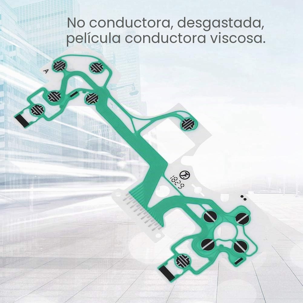 Tangxi - Película conductora para PS4, 10 Piezas de Repuesto para reparación de película conductora para PS4, Controlador de Teclado Pieza de Repuesto para mandos PS4