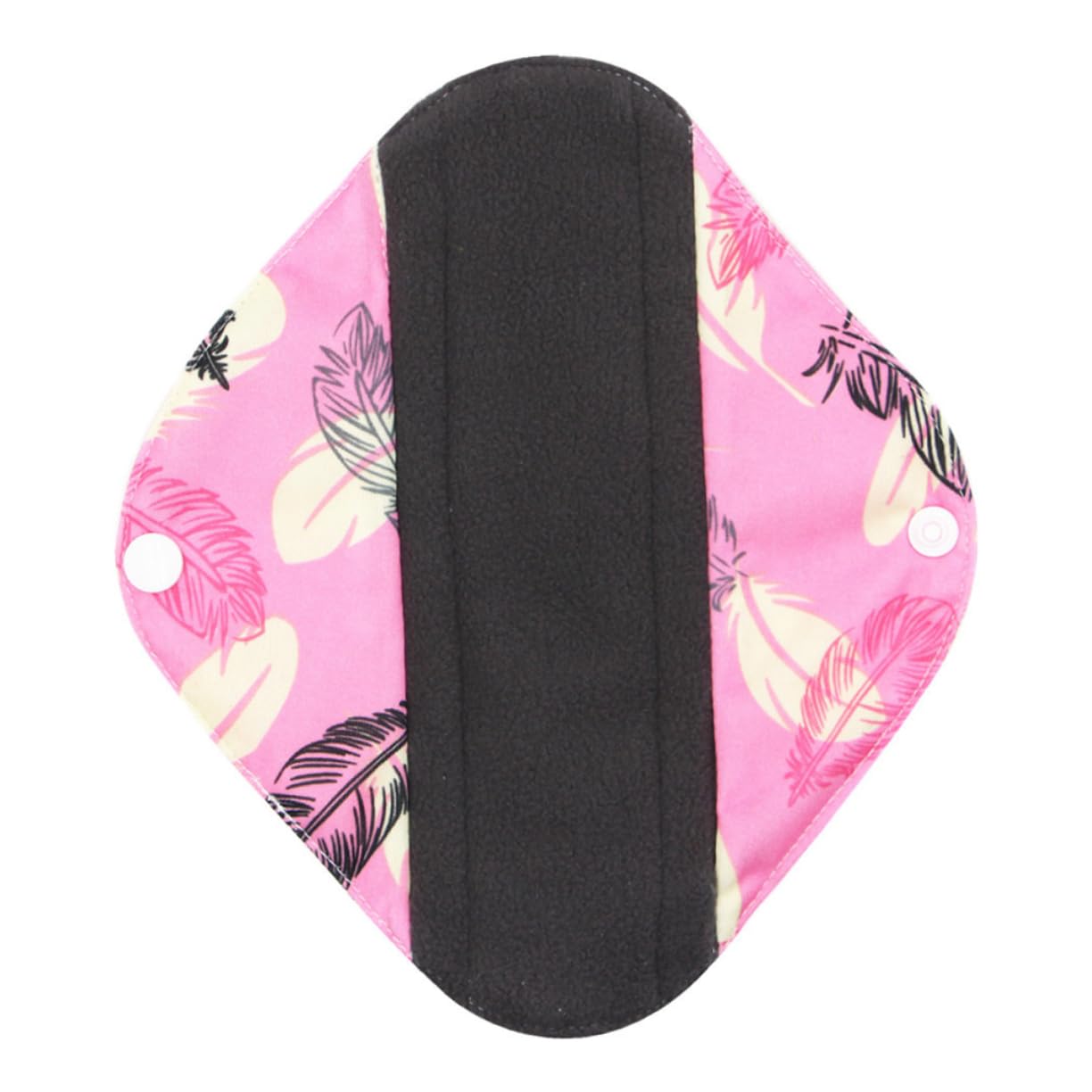 5piezas Compresas Sanitarias Lavables Reutilizables De Fibra Para Mujeres Ajustables Ropa Interior