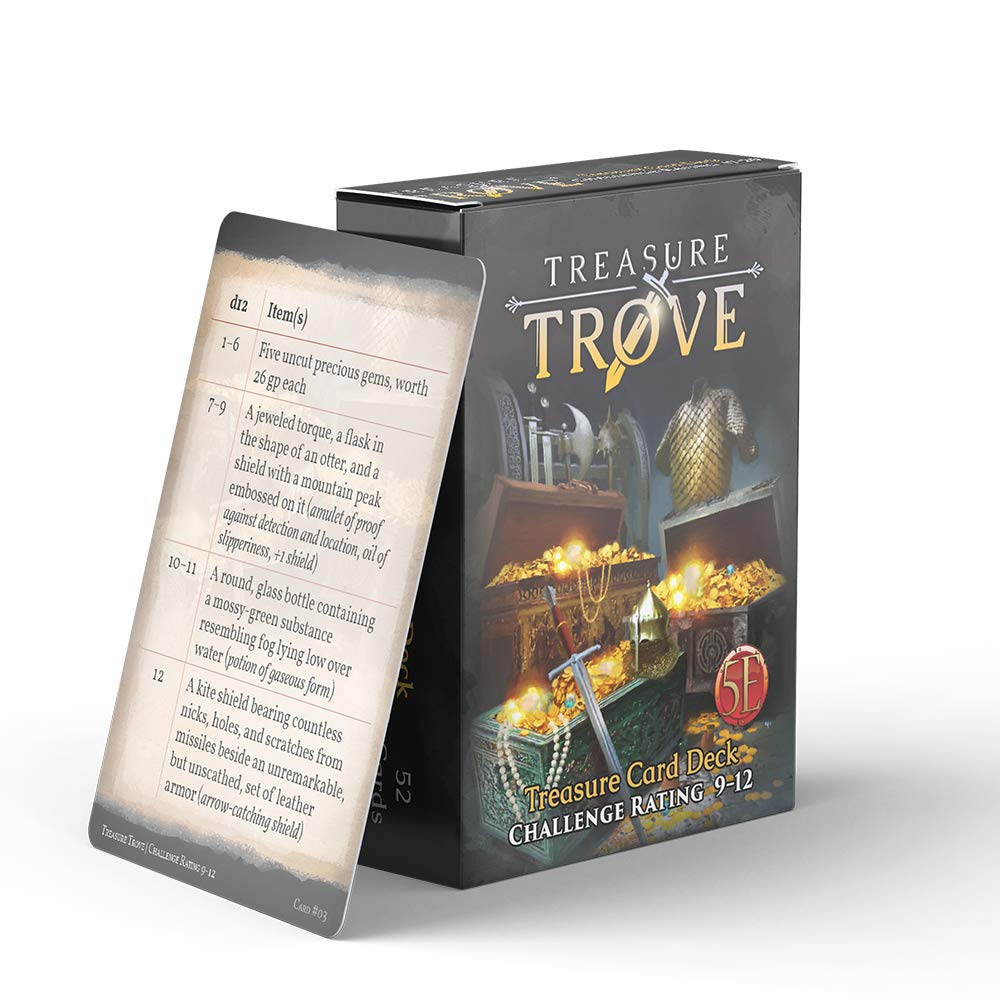 Nord Games: Game Master's Toolbox - Treasure Trove Deck - Challenge Rating 9-12