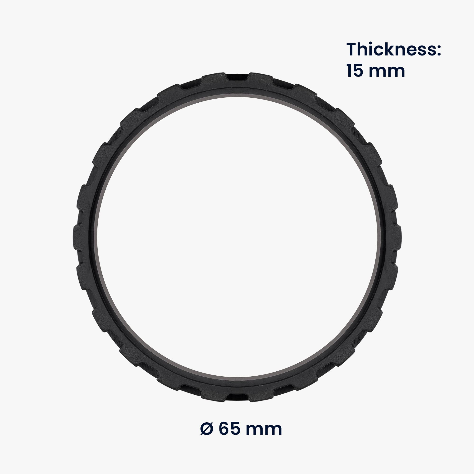 Image secondaire de Kit de Remplacement pour Aspirateur iRobot Roomba - 2 Pneus en Silicone