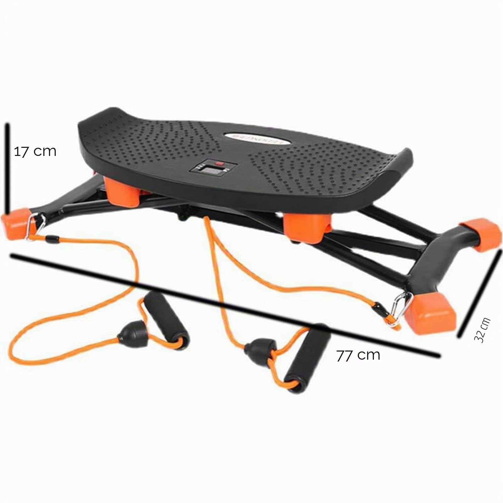 Indoor-Ski-Maschine, einstellbarer Widerstand, simuliertes Krafttraining, Datenanzeigen, Tragfähigkeit 100 kg, Schwungschiebemaschine, Kraft- und Balance-Trainingswerkzeug-Set, für Skitraining