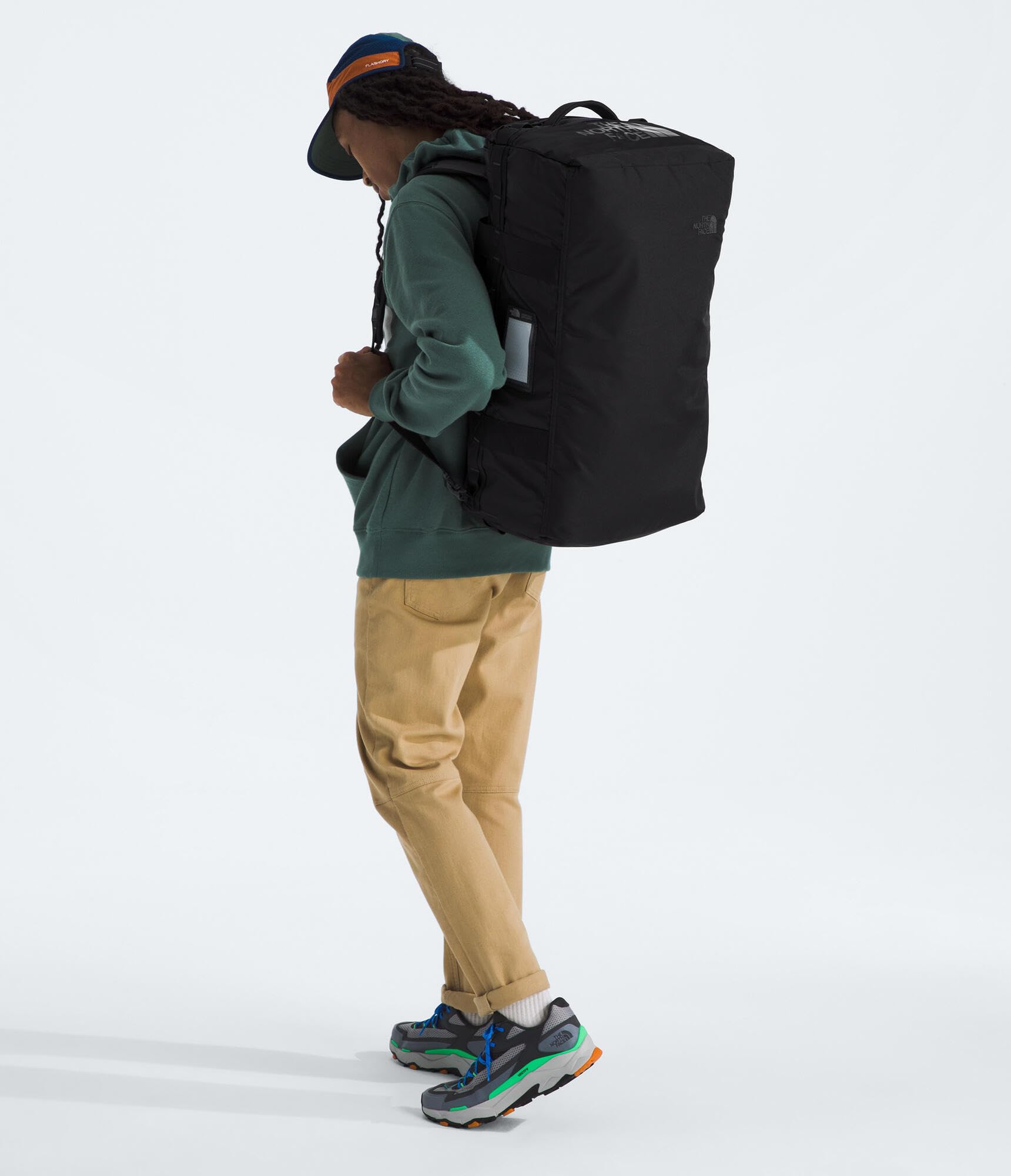 THE NORTH FACE NF0A52S3KT0 BASE CAMP VOYAGER DUFFEL 62L Sports backpack Hombre TNF BLACK/ASPHALT GREY Tamaño OS