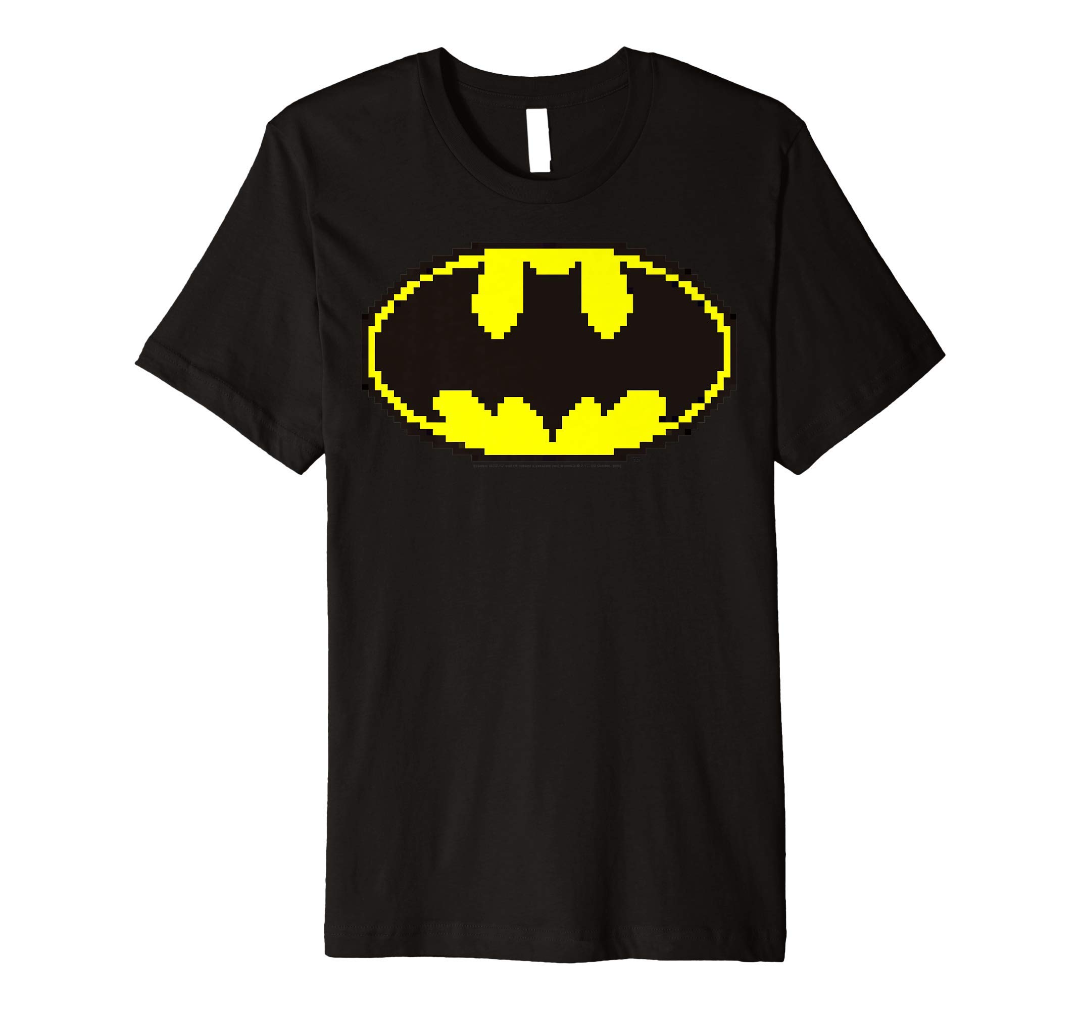 DC ComicsBatman 8-Bit Classic Logo Premium T-Shirt