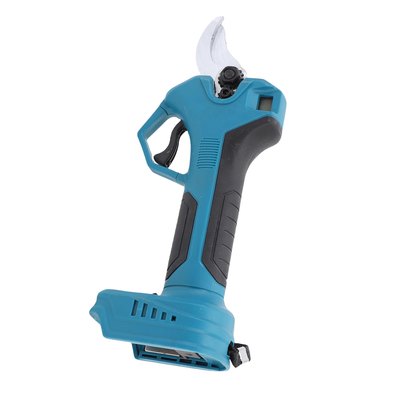 Tijeras de podar eléctricas azules Pantalla digital de alta resistencia de 30 mm Podadora de ramas de árbol inalámbrica recargable para tareas de jardinería con cuchillas SK5