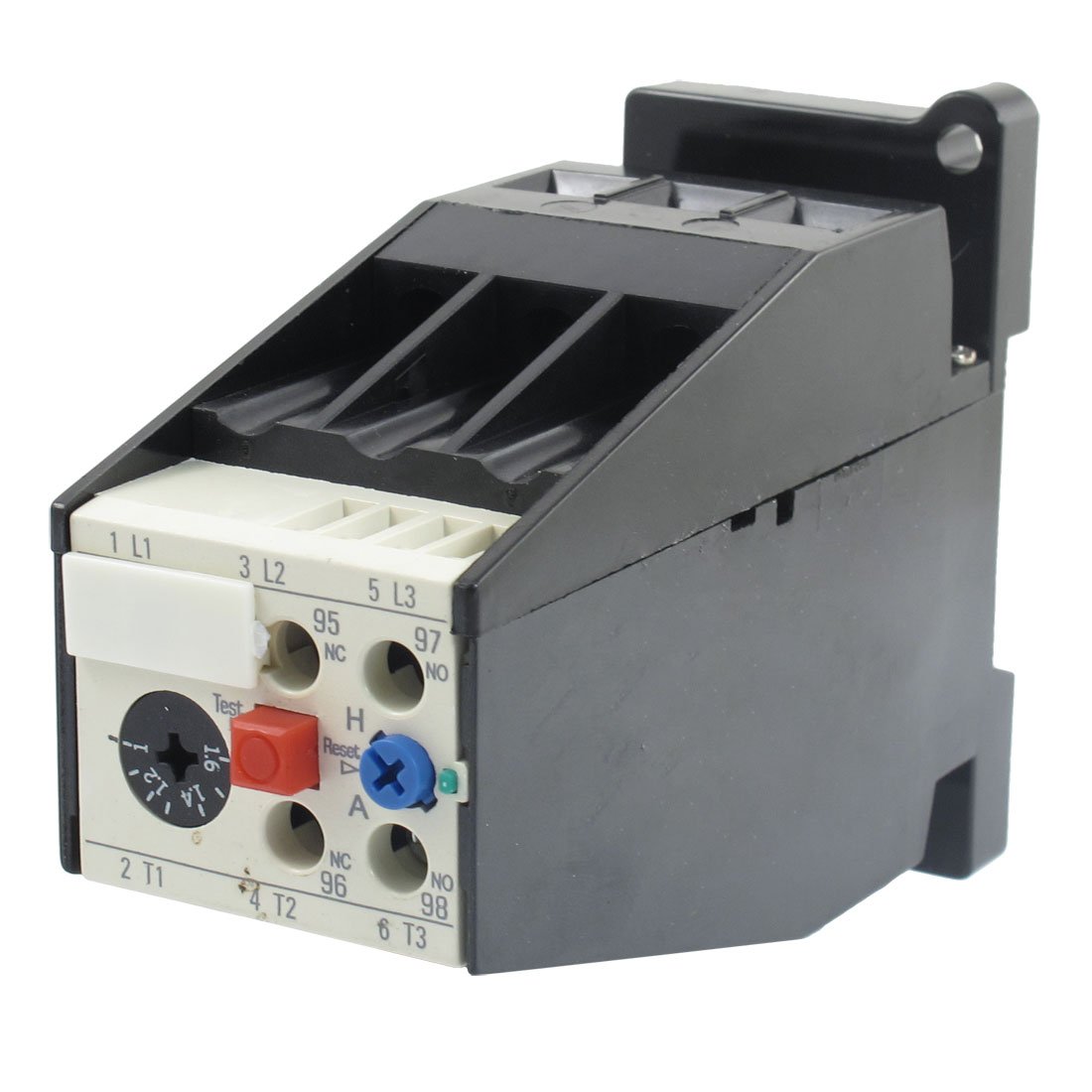Zhwtisnpe One Color Ac 1A - 1.6A Motor Protection Thermal Overload Relay No Nc