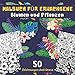Malbuch für Erwachsene Blumen und Pflanzen: Motive zum Ausmalen für Erwachsene und Senioren | Ausmalbuch Zum Entspannen Und Zum Stress Abbauen.