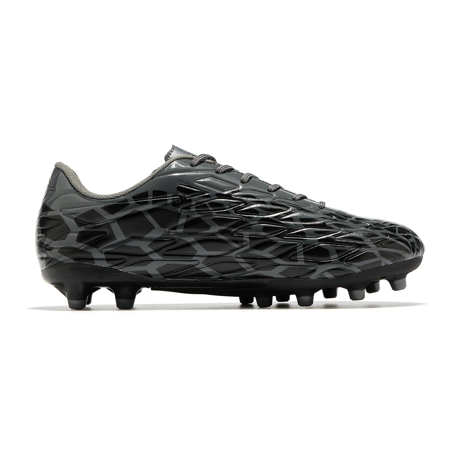 LEOCI Men's Soccer Cleats Women's Football Shoes Unisex Outdoor Rugby Boots