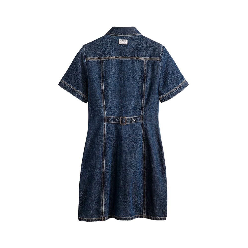 Levi's Damen Rinoa Denim Ss Dress Lässiges Kleid (1er Pack)