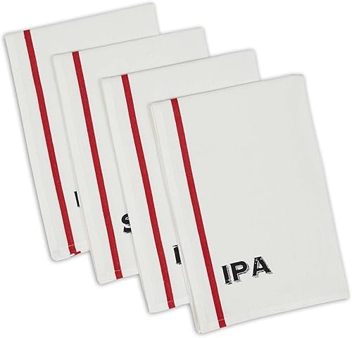 Miniatura 9 de DII - Paño de cocina básico de cocina, con estampado de juegos, para todos los días, 100 % de algodón, apto para lavadora, 18x28 pulgadas, 2 Cerveza