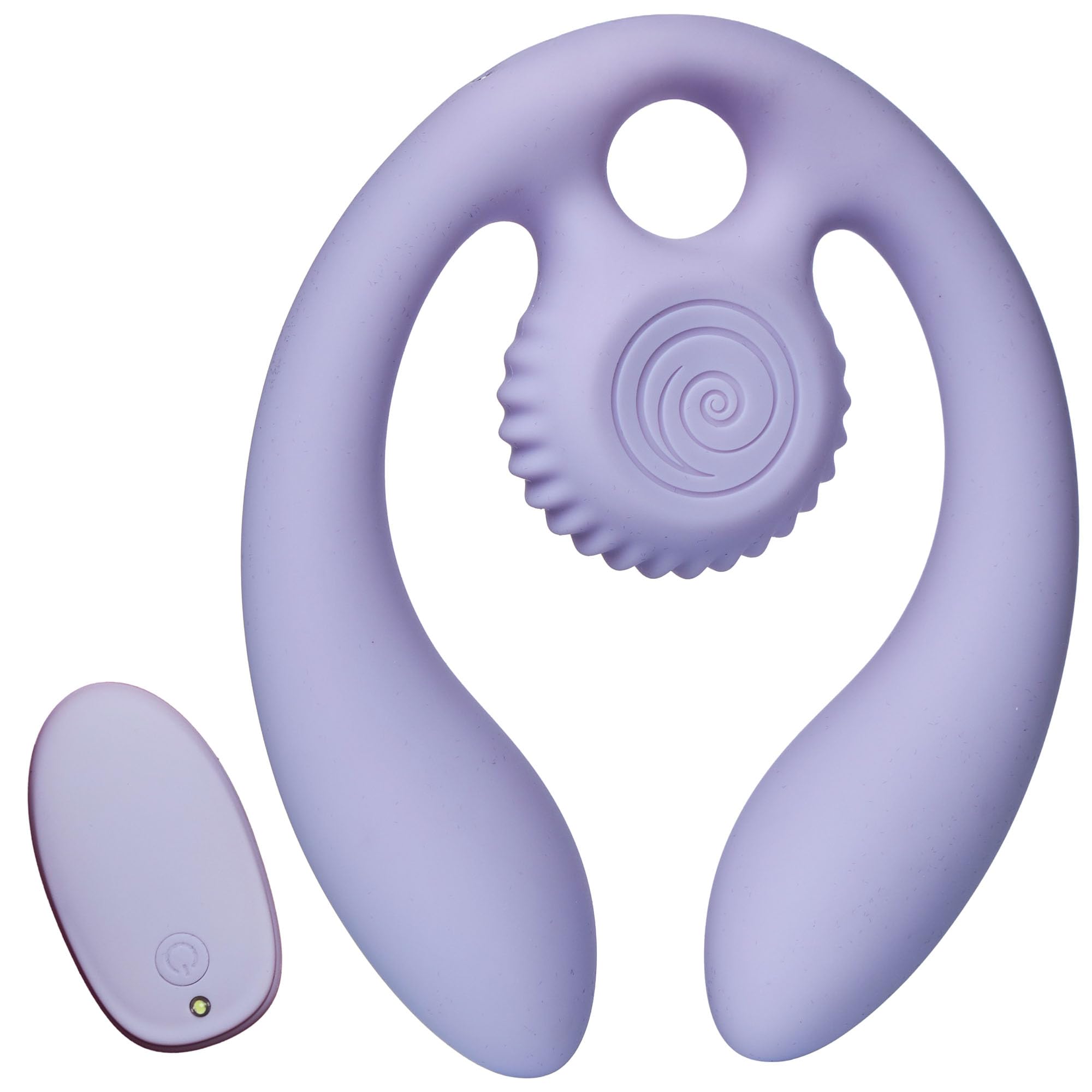 SVibe GIZI Duo Couples Sex Toys & G-Spot Vibrators - Lilac - Internal Vibrators & Gspot Sex Toys for Couples - Powerful Rechargeable Adult Toy - Waterproof & Flexible Couple Sex Toy