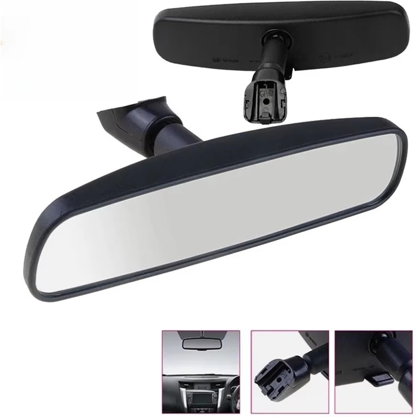 Coque de rétroviseur arrière pour Nissan Fairlady Navara avec clip en verre