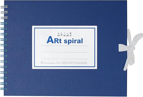 (Papel sin ácidos) 156,5Gmetro cuadrado azul S31002F024hojas de papel de dibujo Heavyweight Maruman), arte espiral Series (Japón Importación) por B. disponible en Yaxa Colombia