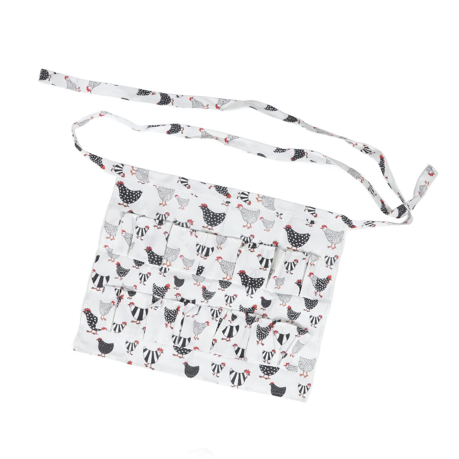 Cocoarm Grembiule per Uova Grembiule per Raccolta Uova in Tessuto 12 Tasche Stile Adulto L per Galline Oche di Quaglia Raccolta Mani Libere Trasporto per Uso in in Stalla Agricola