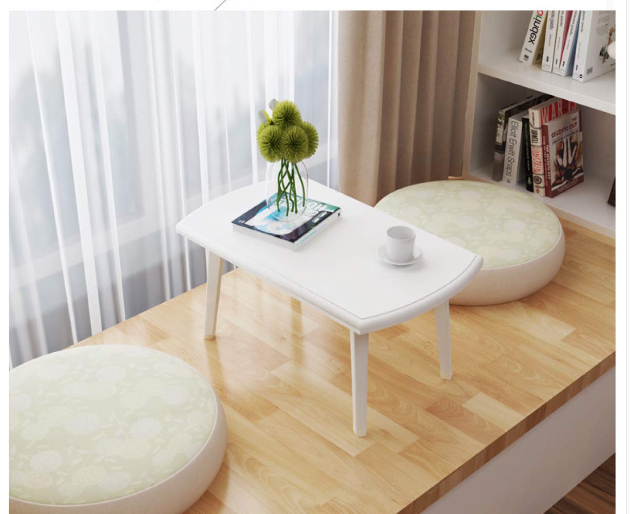 Théière pliante multifonctions et table de salon blanche 60cm - 8